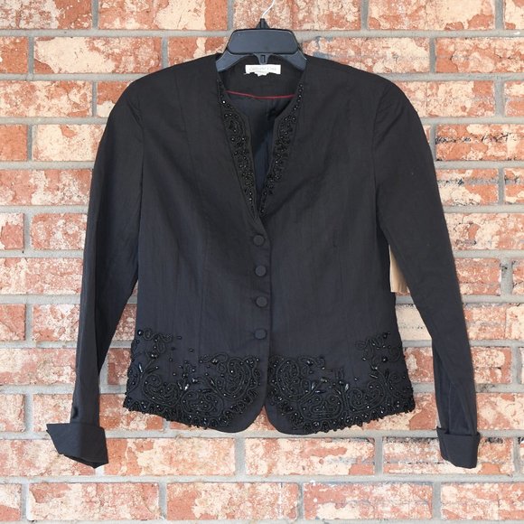 Coldwater Creek Peplum Jacket NWT - Picture 1 of 3